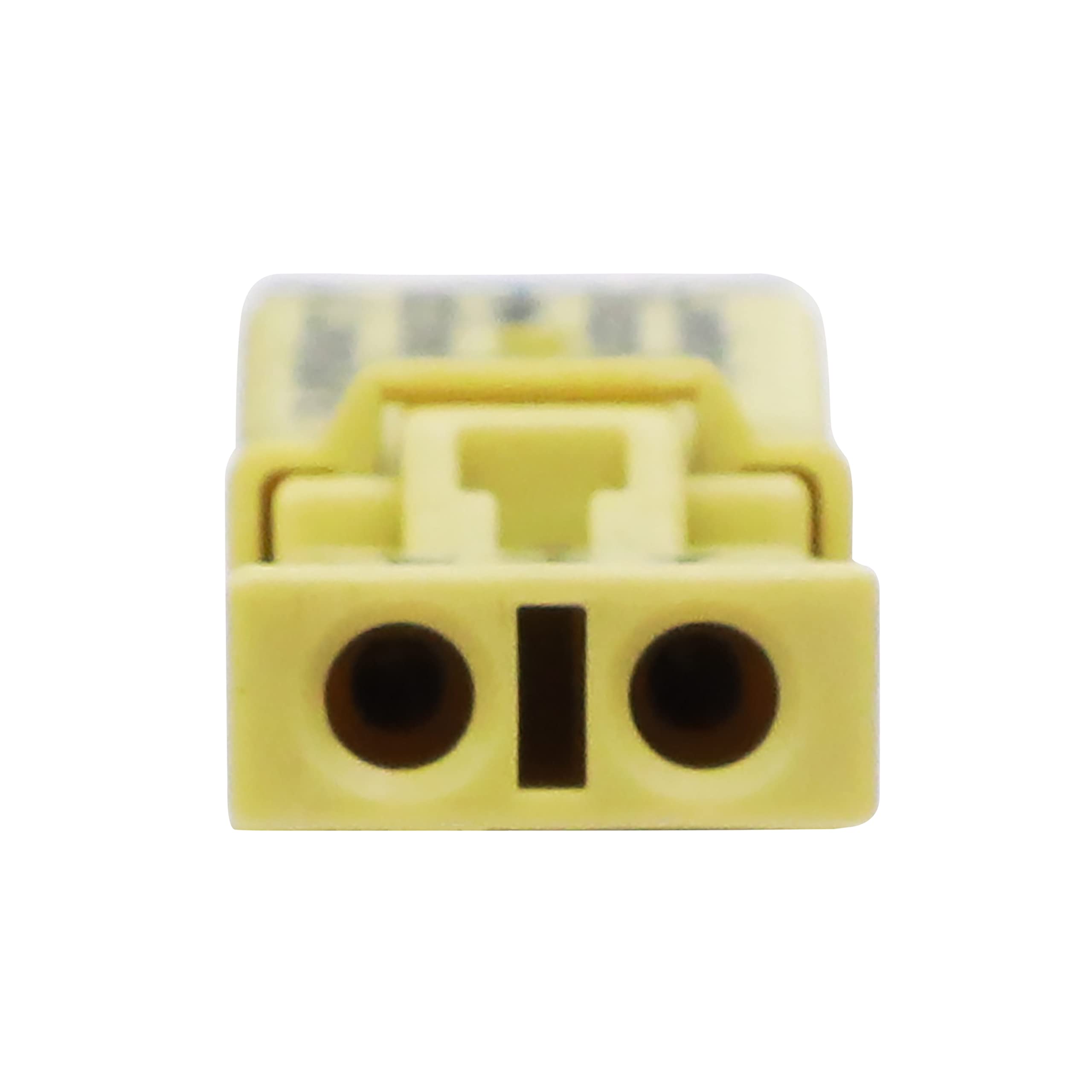 873-902 | WAGO Luminaire Disconnect Connector | 2-Pole Connector | Yellow | [Jar of 200 Pieces] - Image 3